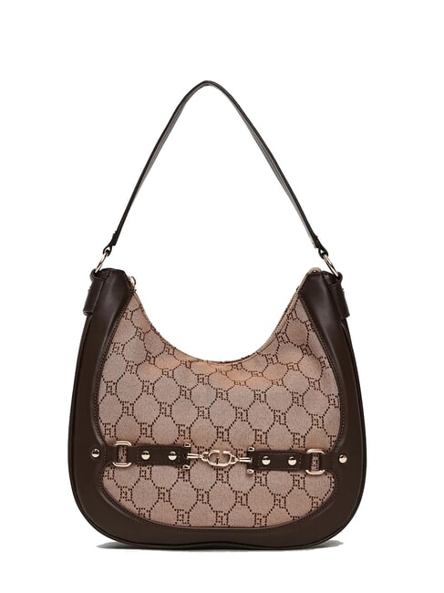 GAUDÌ NEW DIAZ Hobo-Tasche mit Jacquard-Logo bräunen - Damentaschen