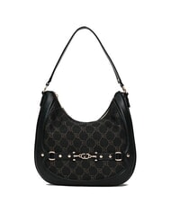 GAUDÌ NEW DIAZ Hobo-Tasche mit Jacquard-Logo - Damentaschen