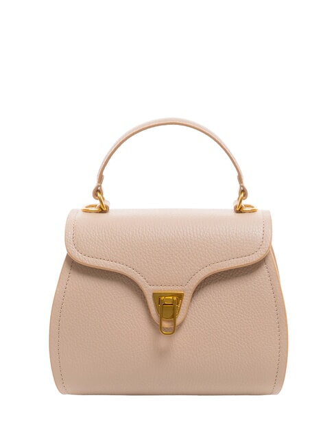 COCCINELLE MARVIN Mini-Handtasche aus Leder mit Schultergurt Rosetten - Damentaschen