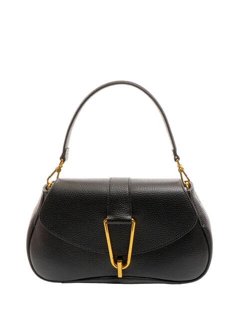 COCCINELLE HIMMA Lederhandtasche mit Schultergurt Schwarz - Damentaschen