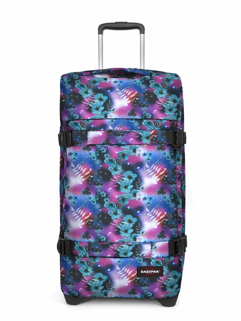 EASTPAK TRANSIT'R M Trolley mittlerer Größe Traumblume dunkel - Halbharte Trolleys