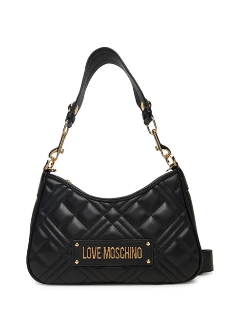 LOVE MOSCHINO QUILTED Tasche mit Doppelfunktion Schwarz - Damentaschen