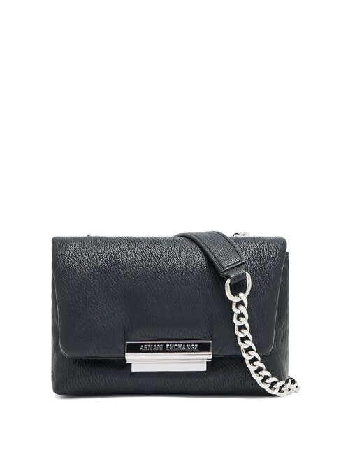 ARMANI EXCHANGE A|X Mini-Umhängetasche mit Überschlag Schwarz - Damentaschen