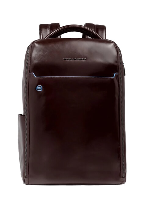PIQUADRO BLUE SQUARE Fast-Check 14" Laptop-Rucksack MAHAGONI - PC-Rucksäcke
