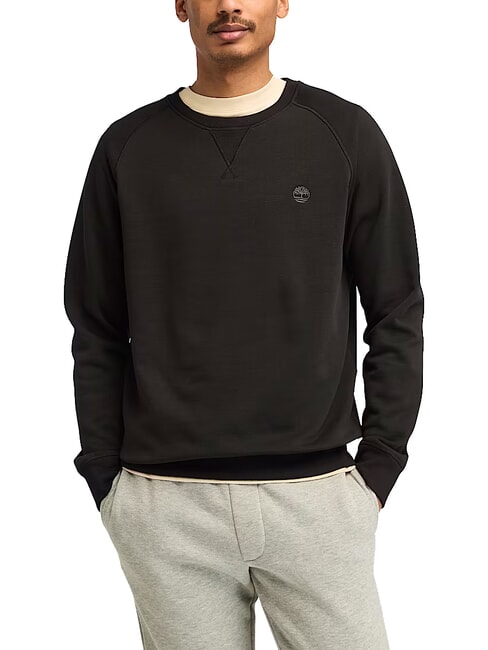 TIMBERLAND EXETER RIVER BASIC Sweatshirt mit Rundhalsausschnitt Schwarz/Pflaster - Sweatshirts Herren