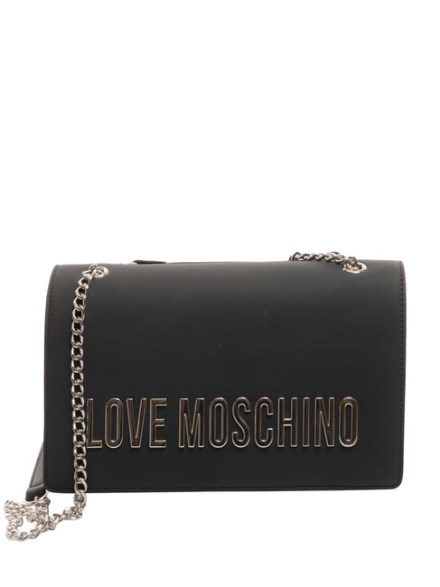 LOVE MOSCHINO BOLD LOVE  Doppelte Tragetasche Schwarz Schwarz - Damentaschen