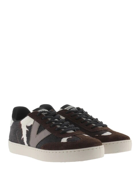 VICTORIA BERLIN Radsport-Sneaker mit Animal-Print Weiß - Damenschuhe