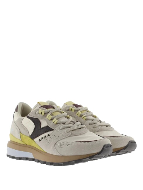VICTORIA LUNA Laufsneaker mit gezackter Sohle Beige - Damenschuhe