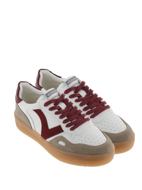 VICTORIA SEUL Unisex-Sneaker mit Karamellsohle Rot - Schuhe Unisex