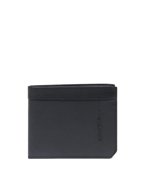 PIQUADRO W137 Lederbrieftasche Schwarz - Brieftaschen Herren
