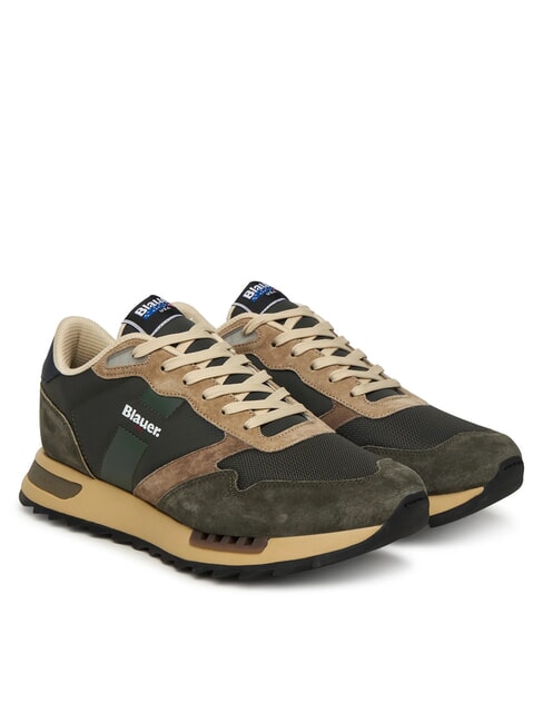 BLAUER RYDER  Turnschuhe Militär/Marine - Herrenschuhe