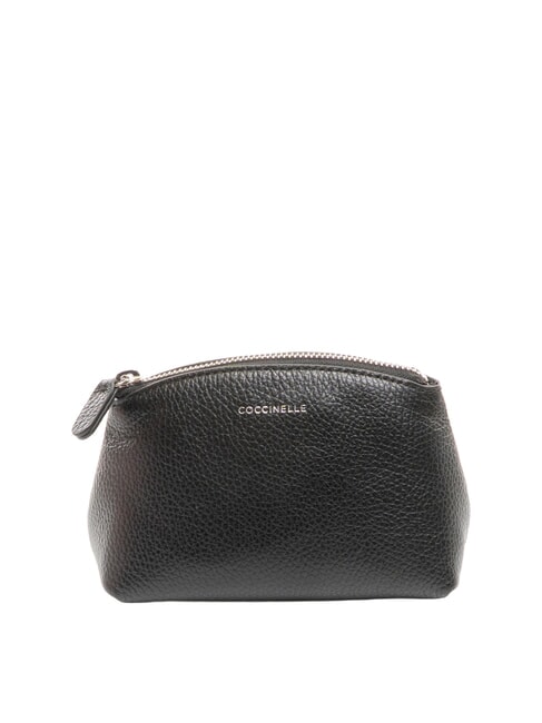 COCCINELLE AGATEA Kosmetiktasche aus Leder Schwarz - Etuitaschen &amp; Necessaire