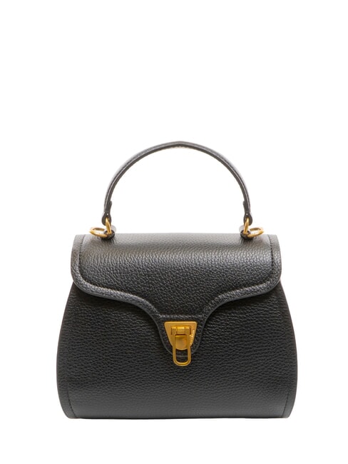 COCCINELLE MARVIN Mini-Handtasche aus Leder mit Schultergurt Schwarz - Damentaschen