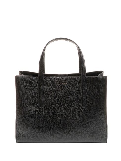 COCCINELLE SWAP Ledertasche mit Schultergurt Schwarz - Damentaschen