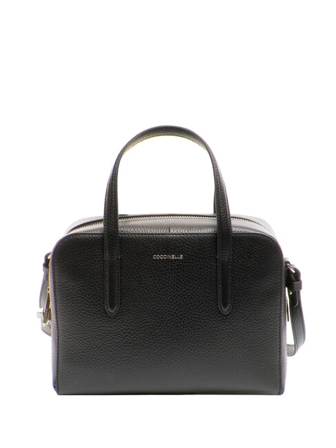 COCCINELLE SWAP Umhängetasche aus Leder mit Schultergurt Schwarz - Damentaschen