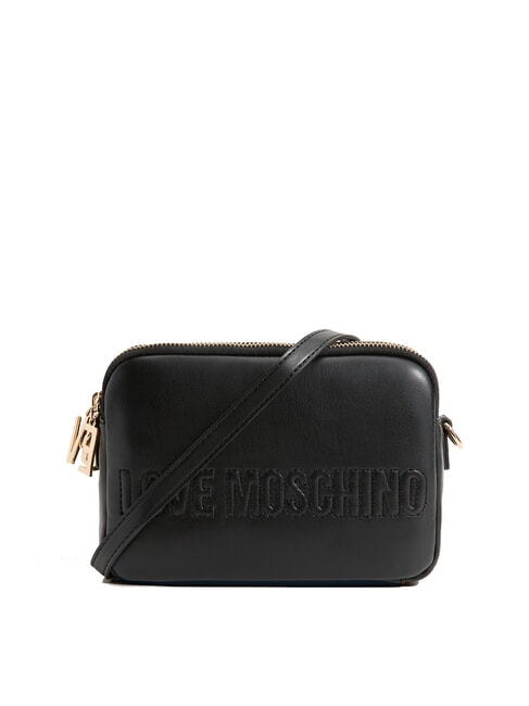 LOVE MOSCHINO ZIPLINE Schultertasche für Kamera Schwarz - Damentaschen