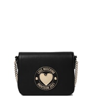 LOVE MOSCHINO CUPID Mini-Umhängetasche Schwarz - Damentaschen - 1