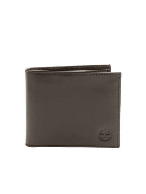 TIMBERLAND BASIC 6cc Lederbrieftasche dunkelbraun - Brieftaschen Herren