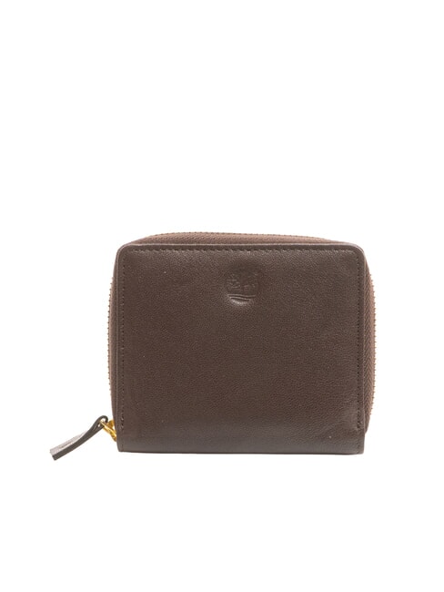 TIMBERLAND BASIC Kleine Lederbrieftasche mit Rundum-Reißverschluss Hafen - Brieftaschen Damen