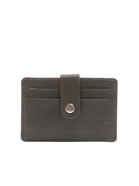 TIMBERLAND TB Kartenhalter aus Leder dunkelbraun - Brieftaschen Herren