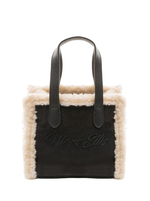MARC ELLIS SHERPA Mini-Handtasche mit Schultergurt Schwarz - Damentaschen