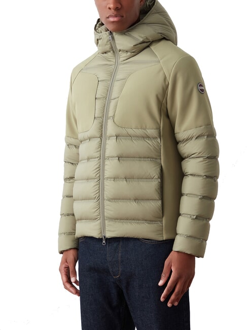 COLMAR NEW WARRIOR Daunenjacke mit Kapuze schlammig - Daunenjacken für Herren