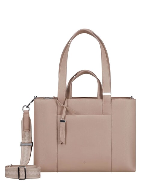 SAMSONITE BRIGHTBEYOND  PC-Tasche mit Schultergurt BEIGE - Arbeitstaschen