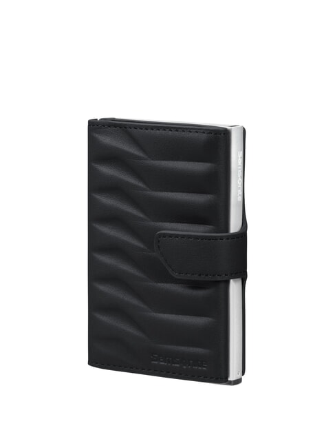 SAMSONITE ALU FIT Geldbörse mit aufschiebbarem Kartenhalter SCHWARZ - Brieftaschen Herren