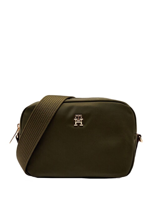 TOMMY HILFIGER POPETTE Mini-Schulterkameratasche Huntsman Green - Damentaschen
