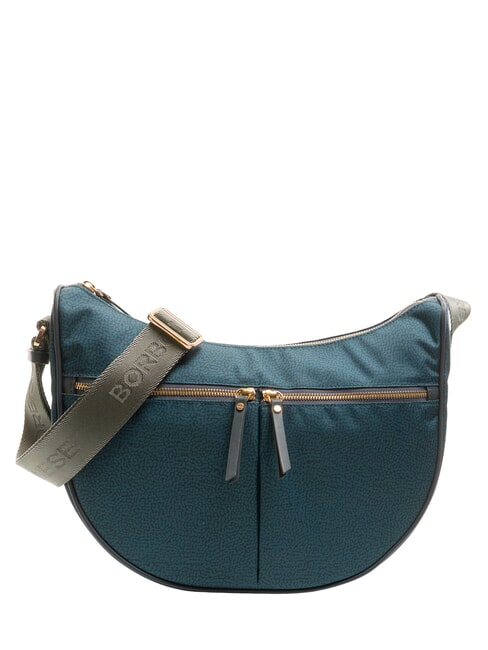 BORBONESE LUNA BAG Flexos Zip Oktan - Damentaschen