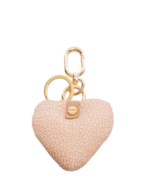 BORBONESE KEYRING Cuore Schlüsselanhänger mit Charm mauve - Schlüsselanhänger und Schlüsseletuis