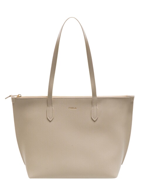 FURLA CLASSIC Shopper aus Leder Perle - Damentaschen
