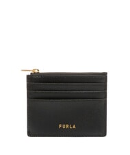 FURLA GARDENIA Flaches Kartenetui aus Leder - Brieftaschen Damen