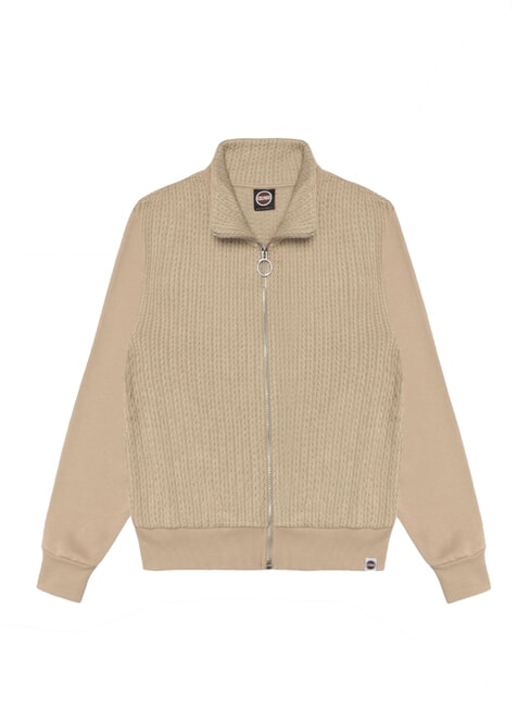 COLMAR UPPERCLASS Sweatshirt mit durchgehendem Reißverschluss und Zopfmuster Arizona - Sweatshirts Damen