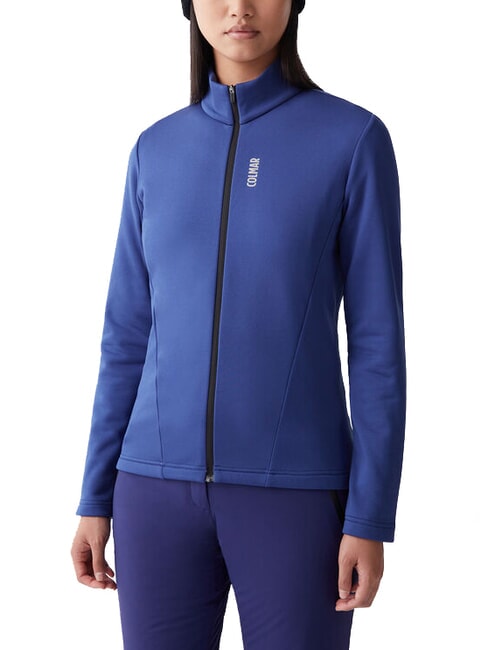 COLMAR SCI FACETIME Thermo-Sweatshirt mit halbem Reißverschluss Marinesoldaten - Sweatshirts Damen