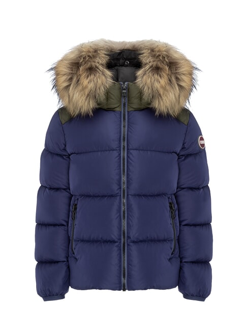 COLMAR E-CONCRETE Daunenjacke mit Kapuze Skipper-Bush-Vulcan - Kinder Jacken