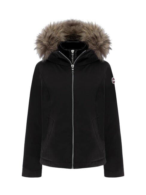 COLMAR PURENESS KIDS Wattierte Jacke mit Kapuze Schwarz - Kinder Jacken