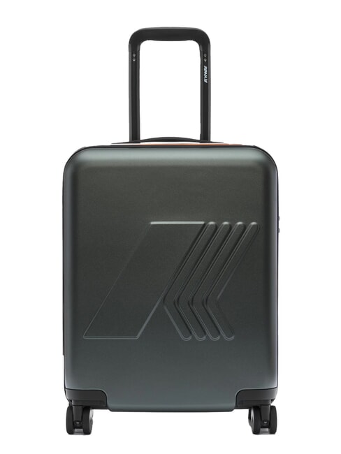 KWAY EUDOXIE LOGO Handgepäcktrolley grün schwärzlich - Handgepäck