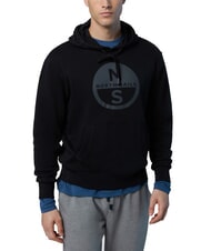 NORTH SAILS GRAPHIC Baumwoll-Hoodie Schwarz - Sweatshirts Herren - 1