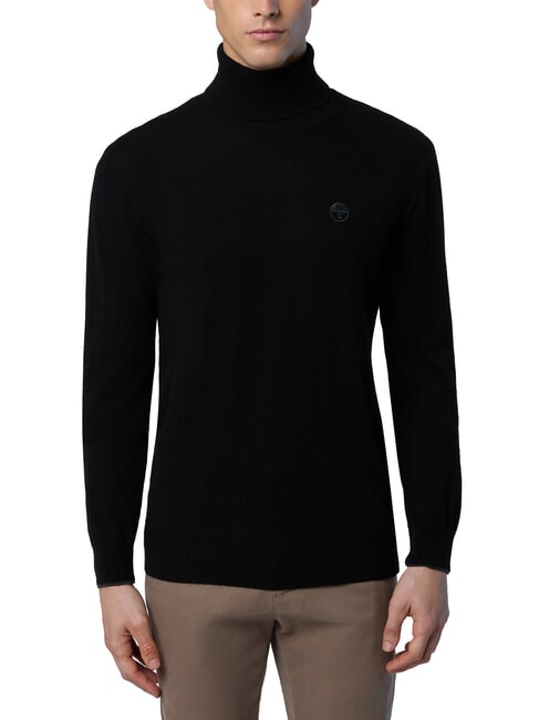 NORTH SAILS N|S Rollkragenpullover Schwarz - Herrenpullover