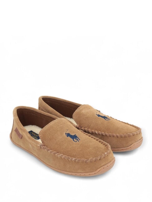 RALPH LAUREN BRENAN  Mokassins braun/creme pp - Herrenschuhe