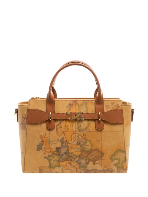 ALVIERO MARTINI PRIMA CLASSE GEO CLASSIC Handtasche mit Schultergurt NATÜRLICH - Damentaschen