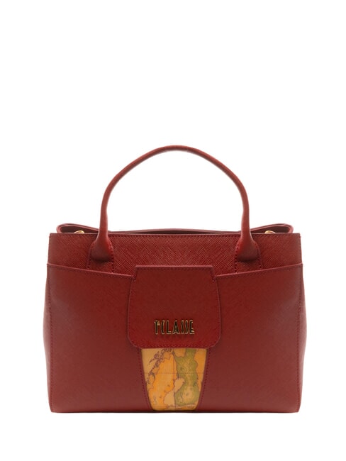 ALVIERO MARTINI PRIMA CLASSE WINDY CITY Kleine Handtasche mit Schultergurt roter Ahorn - Damentaschen