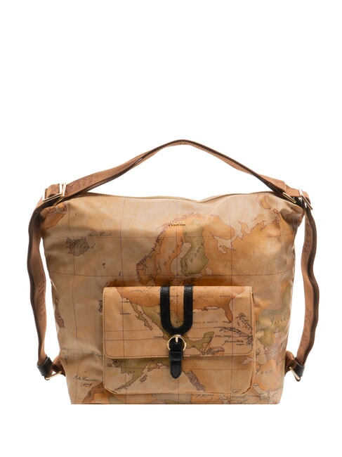 ALVIERO MARTINI PRIMA CLASSE HIGHLAND SOFT Rucksack / Umhängetasche Schwarz - Damentaschen