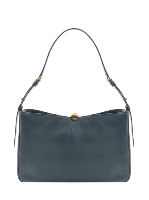 FURLA SFERA SOFT Umhängetasche aus Leder grau blau - Damentaschen