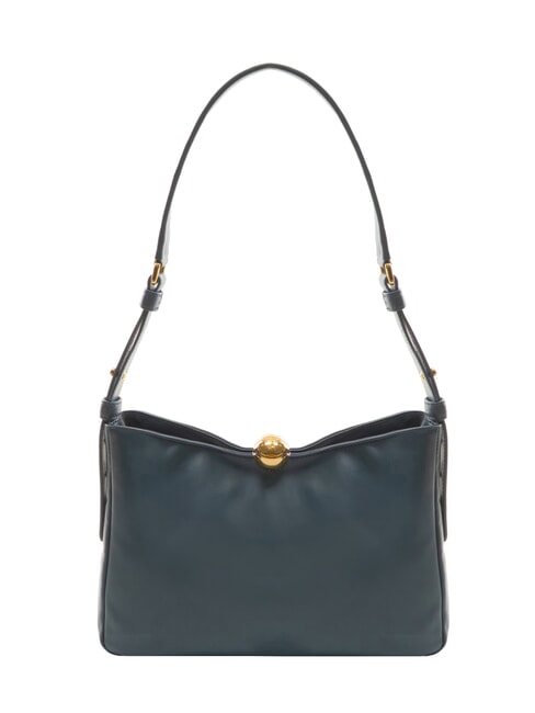 FURLA SFERA SOFT  Umhängetasche aus Leder grau blau - Damentaschen