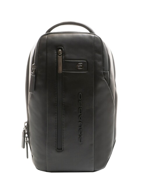 PIQUADRO URBAN Herren-Einschulterrucksack mit iPad®-Halterung Schwarz - PC-Rucksäcke