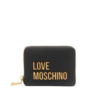 LOVE MOSCHINO BOLD LOVE Kompakte Geldbörse mit Rundum-Reißverschluss - Brieftaschen Damen