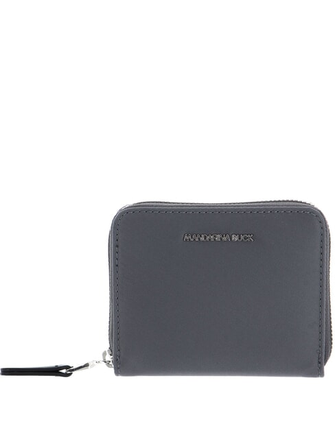 MANDARINA DUCK HUNTER Kompaktes Portemonnaie mit umlaufendem Reißverschluss GERÄUCHERTE PERLE - Brieftaschen Damen