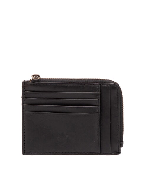 TIMBERLAND CLASSIC Kartenetui aus Leder mit Münzfach Schwarz - Brieftaschen Herren